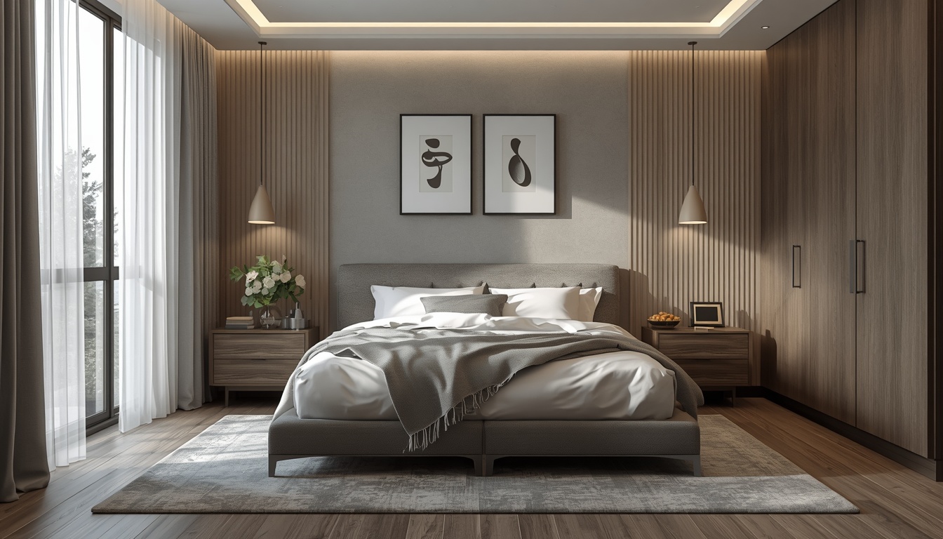 Calm bedroom prepared for a stable sleep schedule